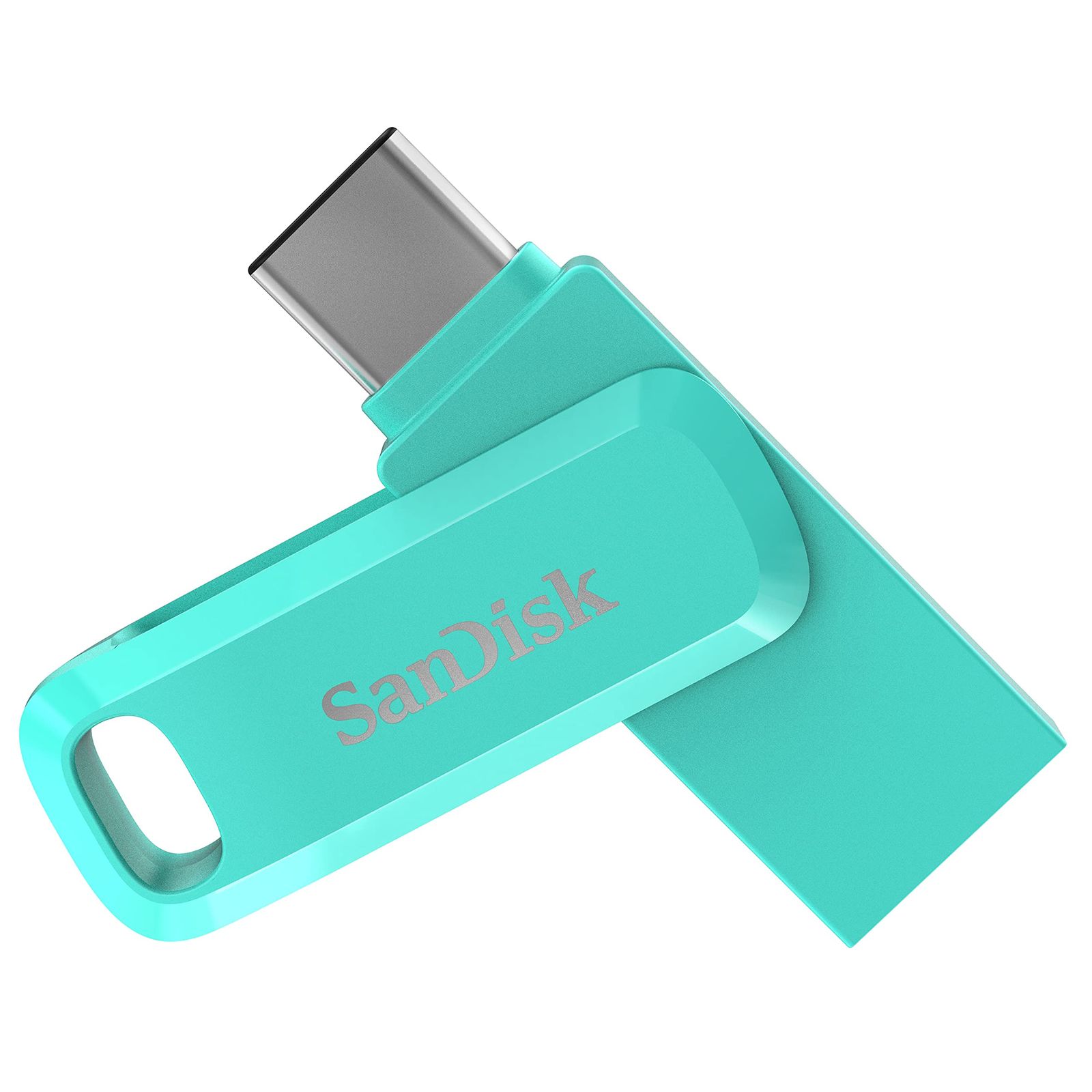SanDisk 256GB Ultra Dual Drive Go USB Type-C Flash Drive, Mint