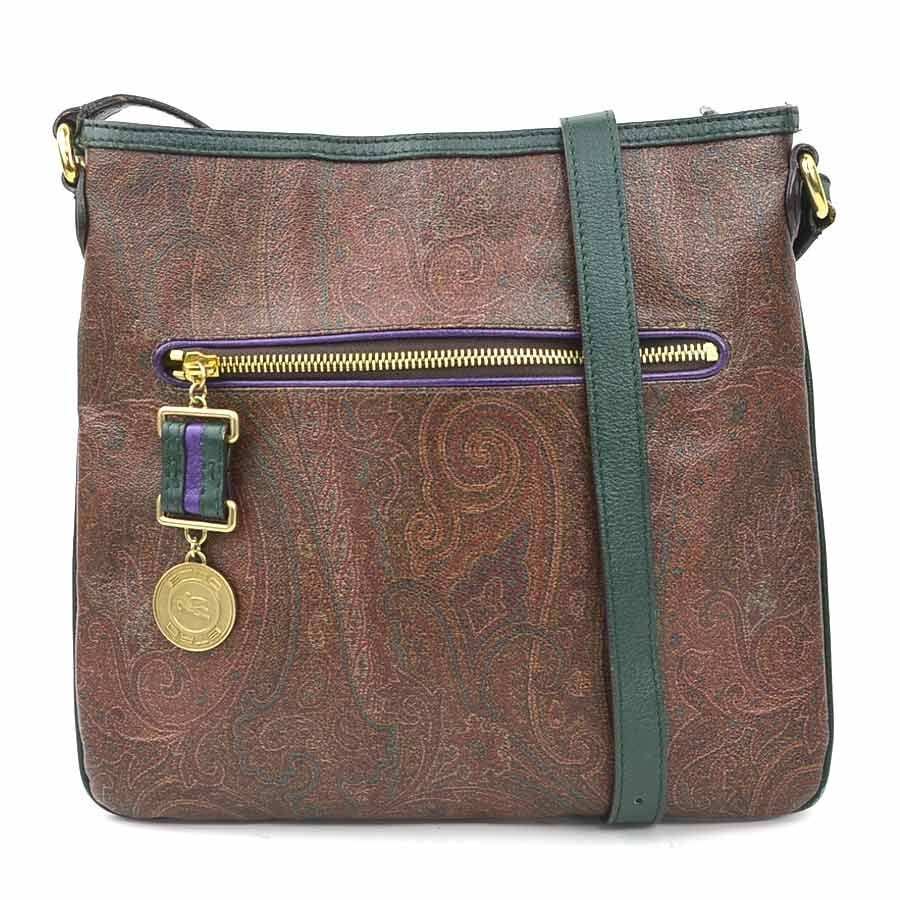 保存袋付き　極美品　ETRO 2wayバッグ ペイズリー 斜め掛け　c644 保存袋付き 極美品 ETRO 2wayバッグ ペイズリー 斜め掛け c644