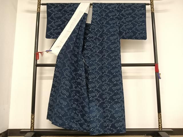 平和屋着物○久留米絣 単衣 綿 逸品 AAAU0008np - メルカリ 