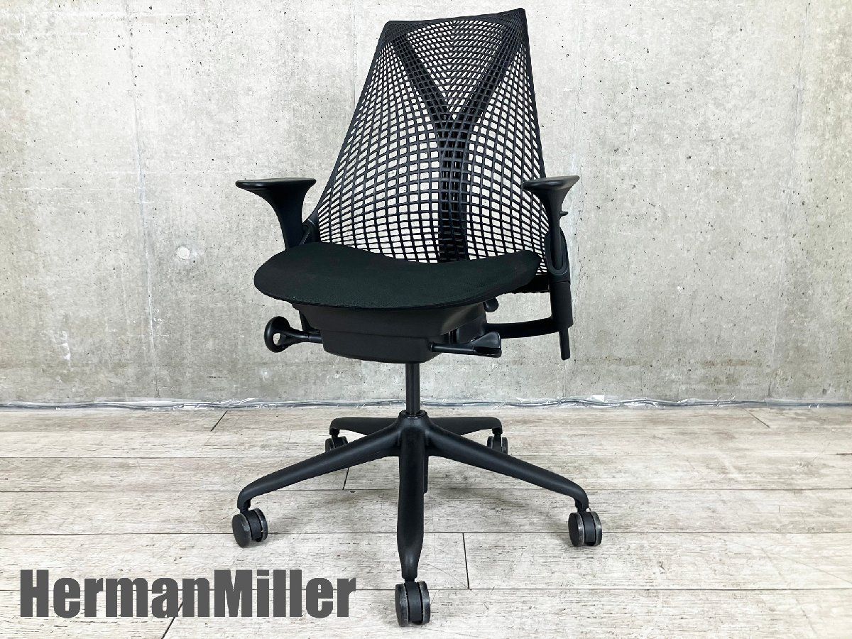 2025年製 HermanMiller|ハーマンミラー セイルチェア ブラック ASIYA23HA-2159