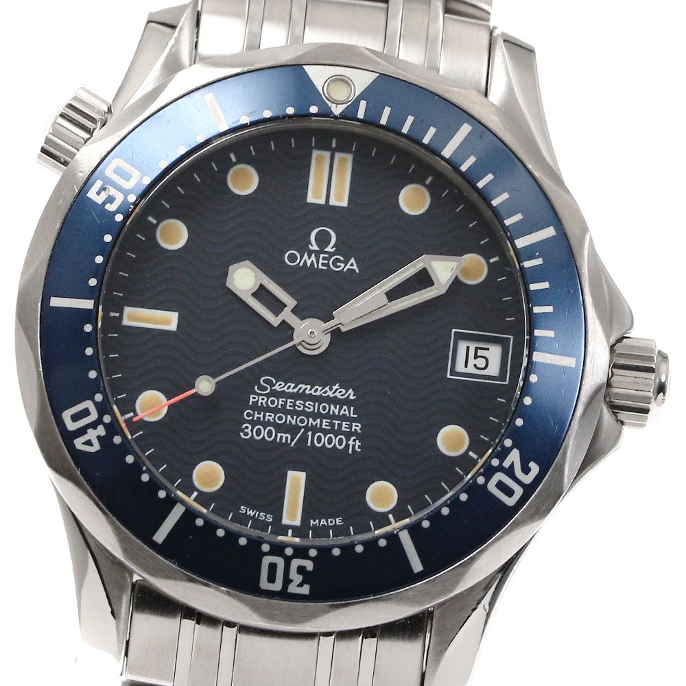 オメガ OMEGA 2551.80 シーマスター 300 デイト 自動巻き ボーイズ_866001