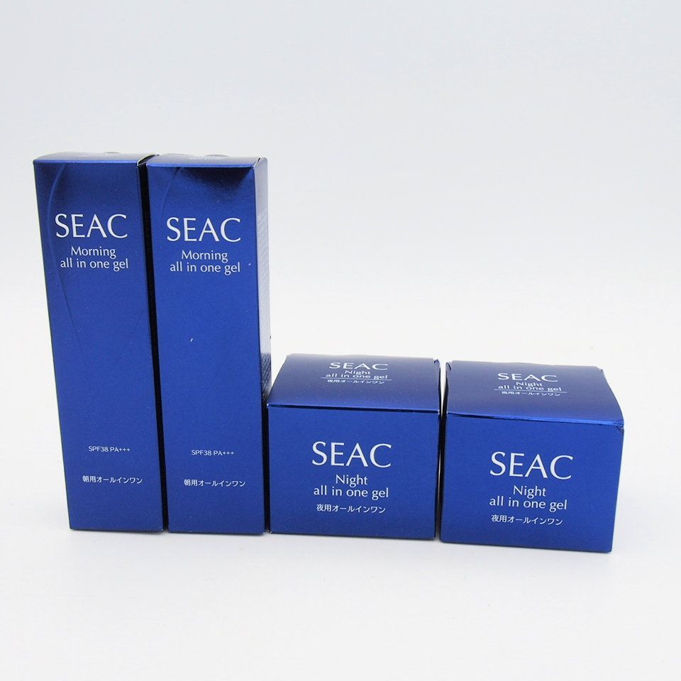 SEAC シーク 朝用・夜用オールインワン 50g 各2個 - メルカリ