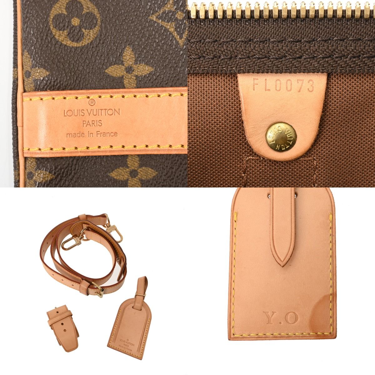 LOUIS VUITTON キーポル バンドリエール50 モノグラム モノグラム