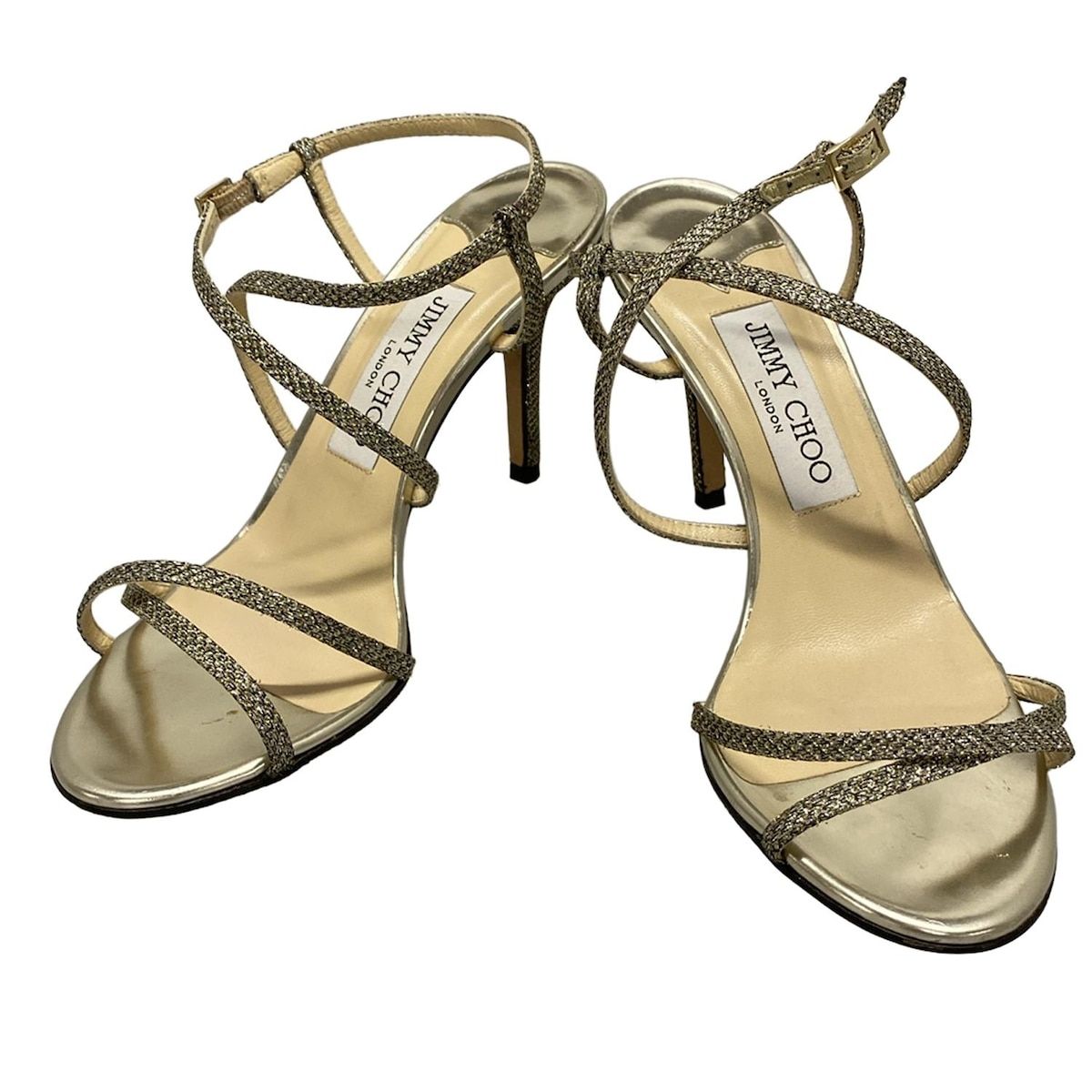 JIMMY CHOO(ジミーチュウ) サンダル 35 1/2 レディース