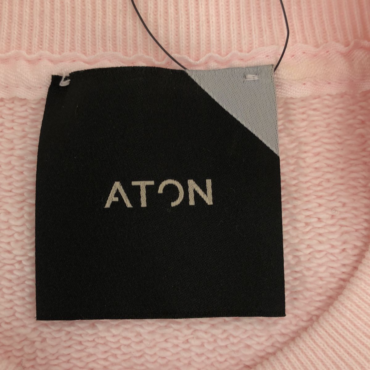 ATON　6953083　スウェット　サイズ04　OVERSIZED　PULLOVER　PINK