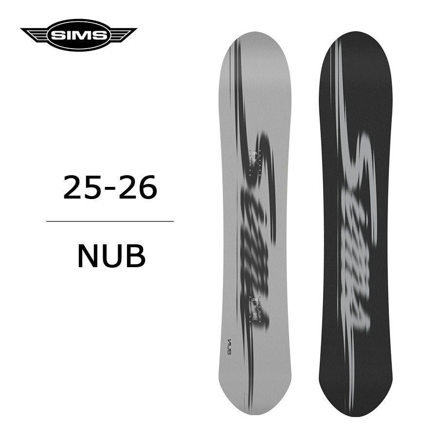 25-26 シムス SIMS ナブ NUB スノーボード メンズ レディース 板 SNOWBOARD 2026