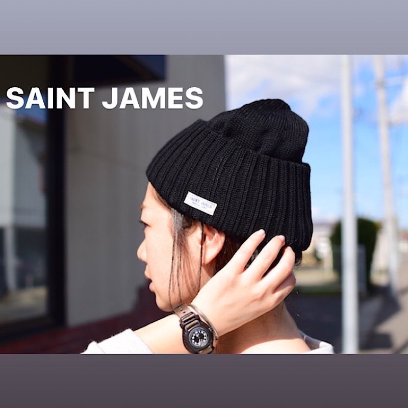 お値下げ 未使用 SAINT JAMES BARBARESQUE ニットキャップ - メルカリ