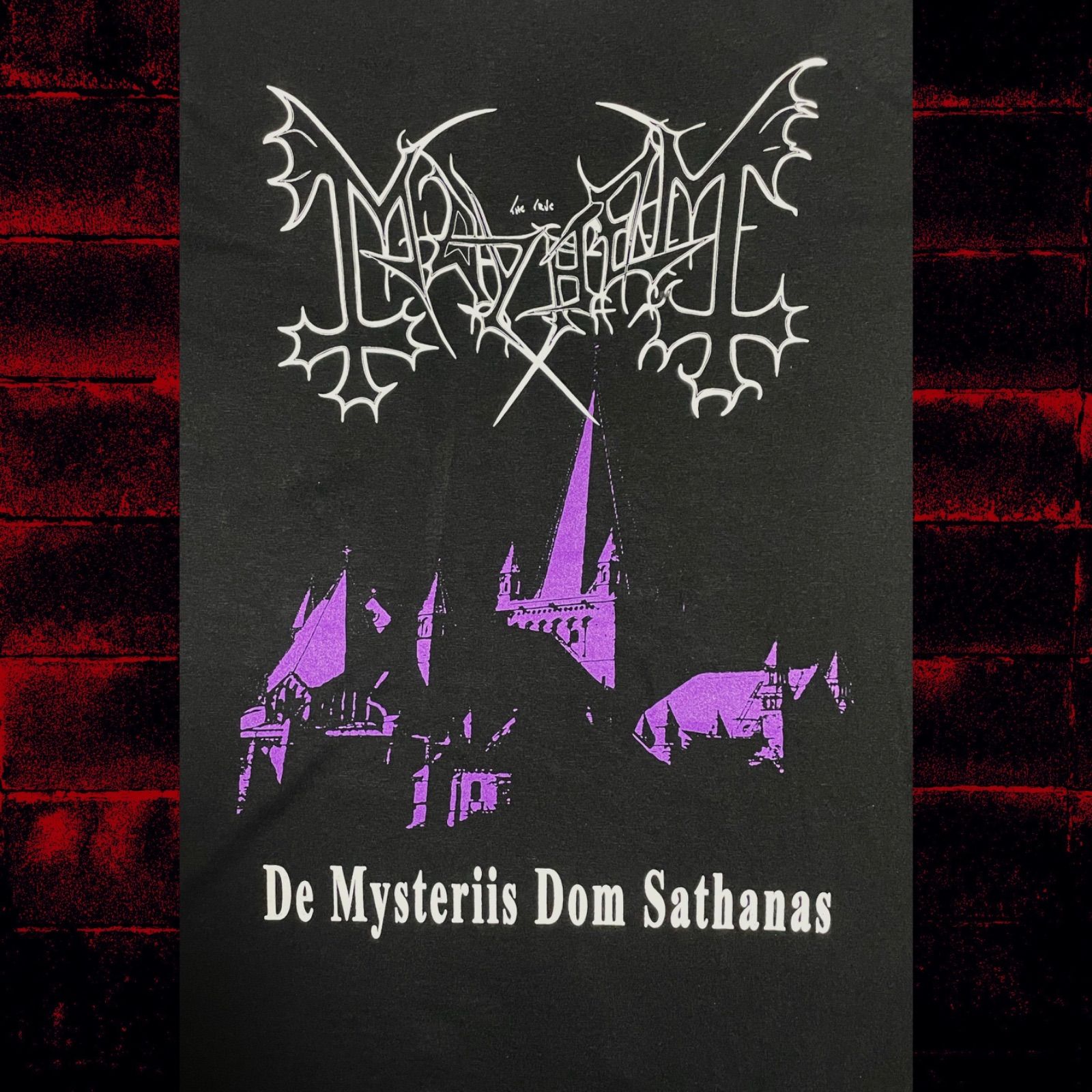 T-Shirt】 MAYHEM / Mayhem / メイヘム - DE MYSTERIIS DOM SATHANAS 