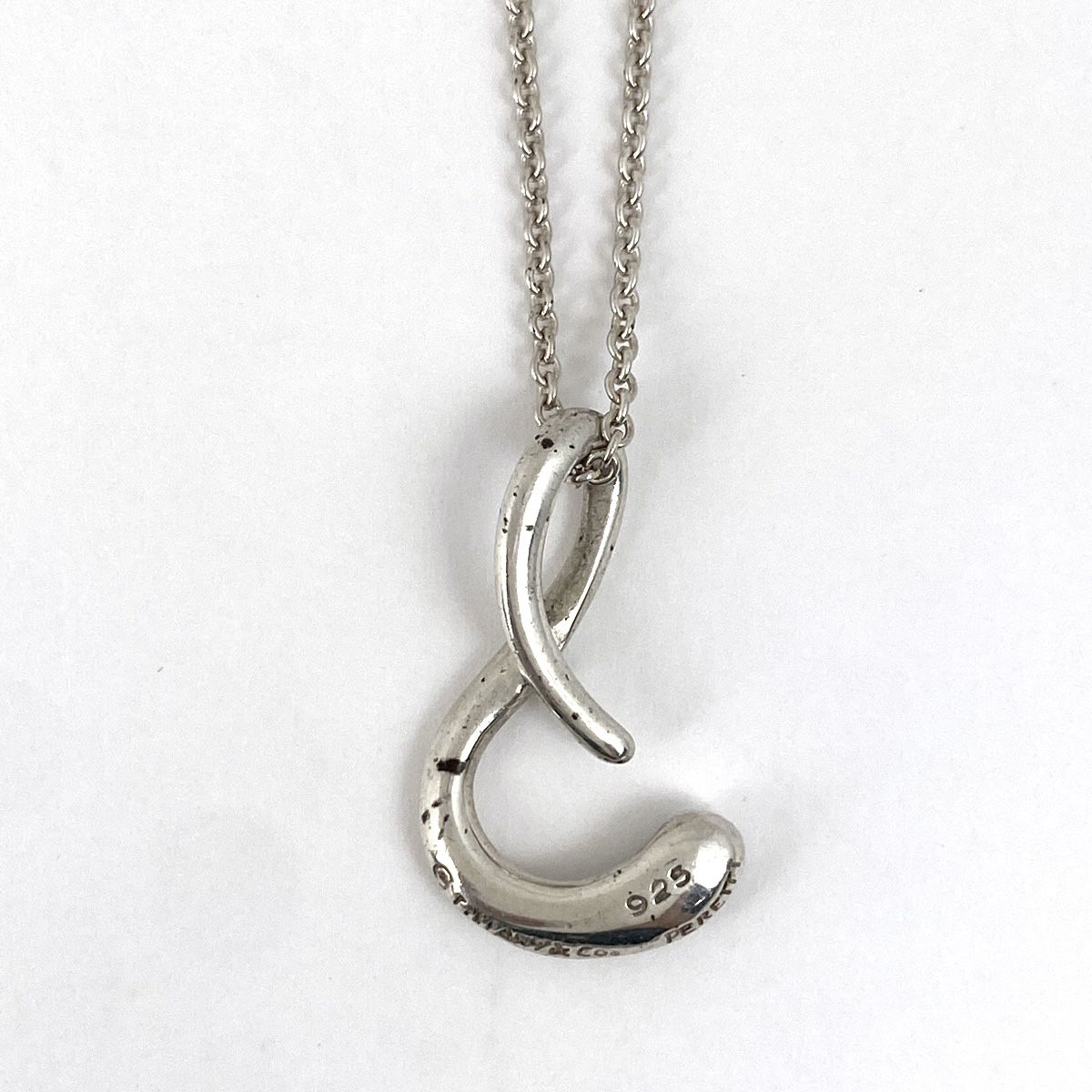 ティファニー TIFFANY&Co. レター ネックレス アルファベット S