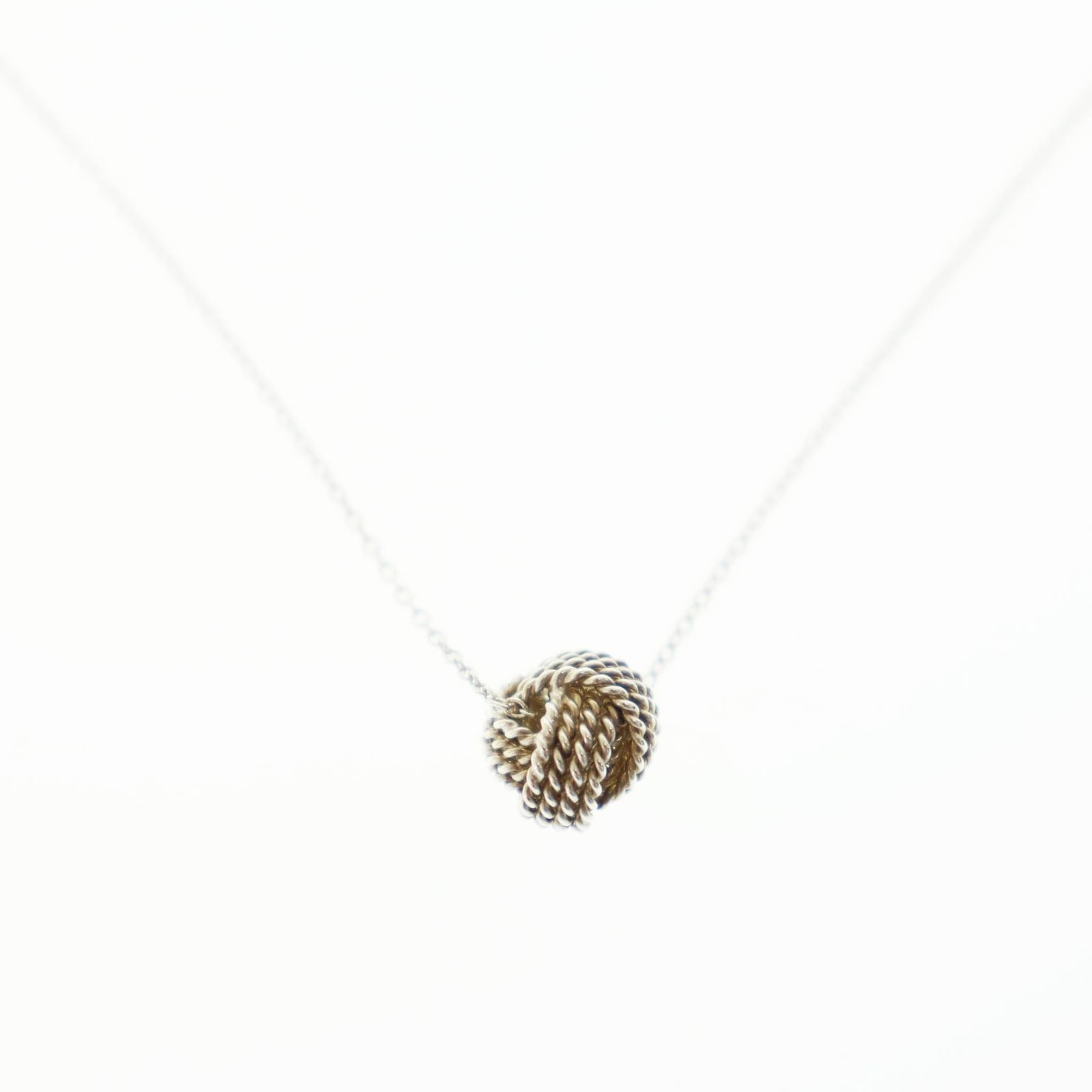 ティファニー TIFFANY - CO. メッシュボール ネックレス 925 シルバー ブランド古着ベクトル AA ▲250418