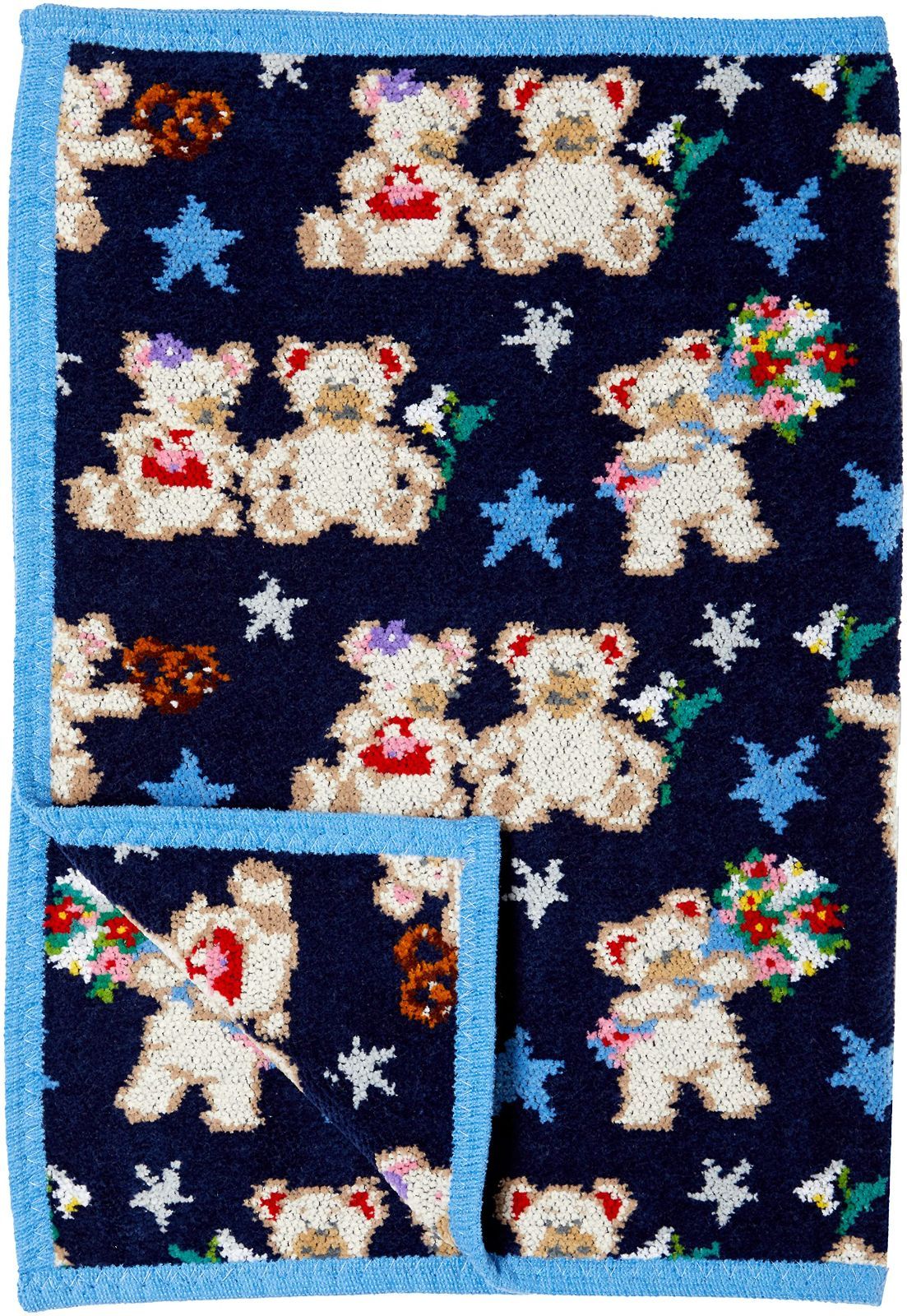 フェイラー ゲストタオル リーベ＆リリア レディース ネイビー