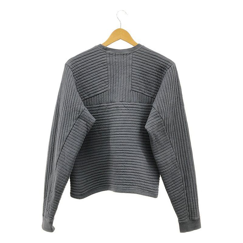 jonnlynx / キルティング ボーダー プルオーバー トップス jonnlynx / ジョンリンクス | Quilt Border Pullover