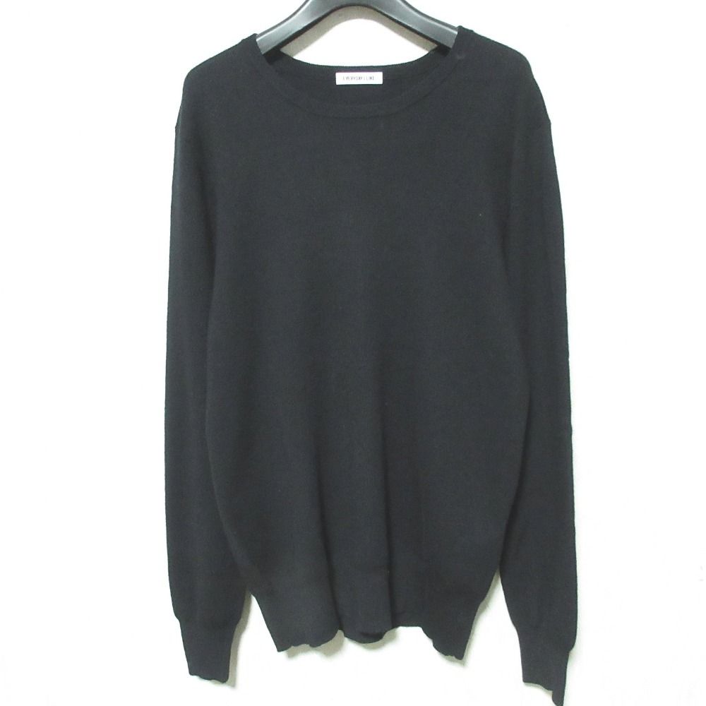 【未使用】EVERYDAY I LIKE. エヴリディアイライク カシミヤ リブ 美品 EVERYDAY I LIKE. エブリデイアイライク ドゥーズィエム
