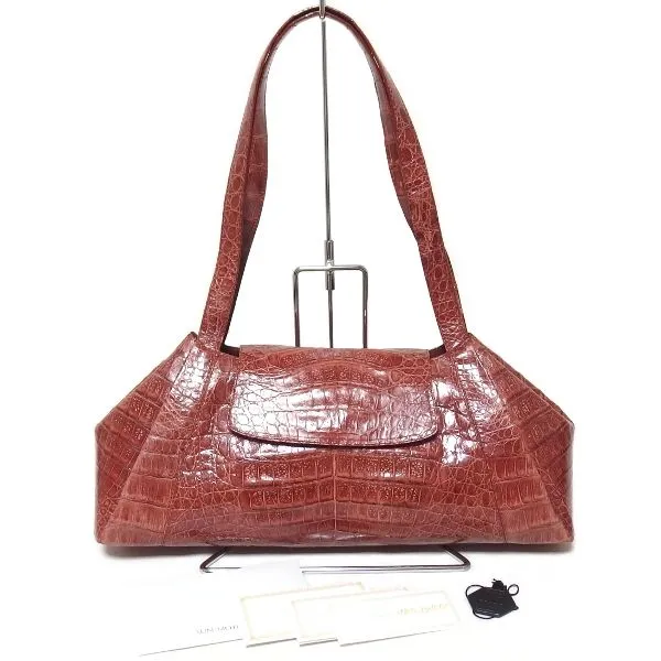 NANCY GONZALEZ/ナンシーゴンザレス クロコがまぐちバッグ 2025年最新