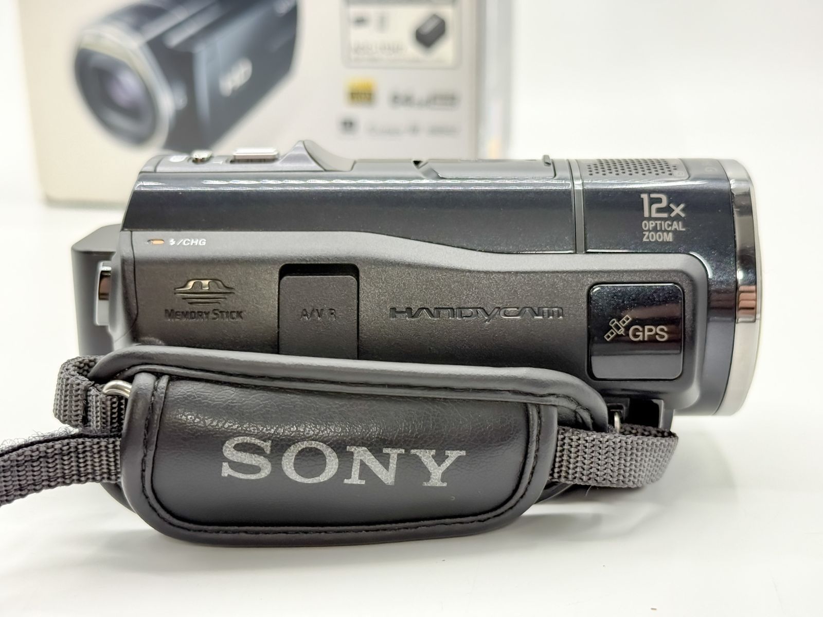 SONY Handycam HDR-CX520V 64GB 内蔵メモリー／GPS搭載 フルHDデジタル