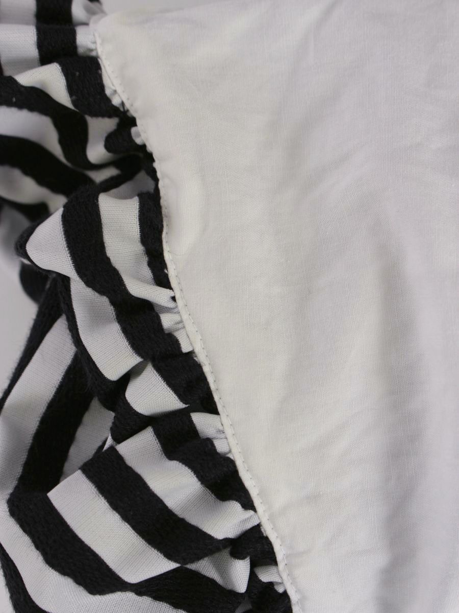 ボーダーアットバルコニー　タフタ　パフ　カットソー TWILL JUMP SUIT | BORDERS at BALCONY (Women