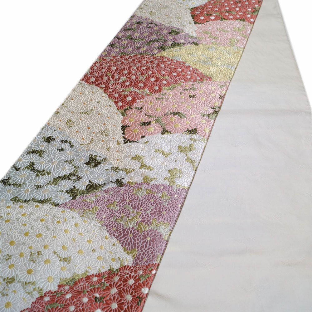 織匠やまぐち 菊御苑文 六通柄 袋帯 唐織 山口美術織物