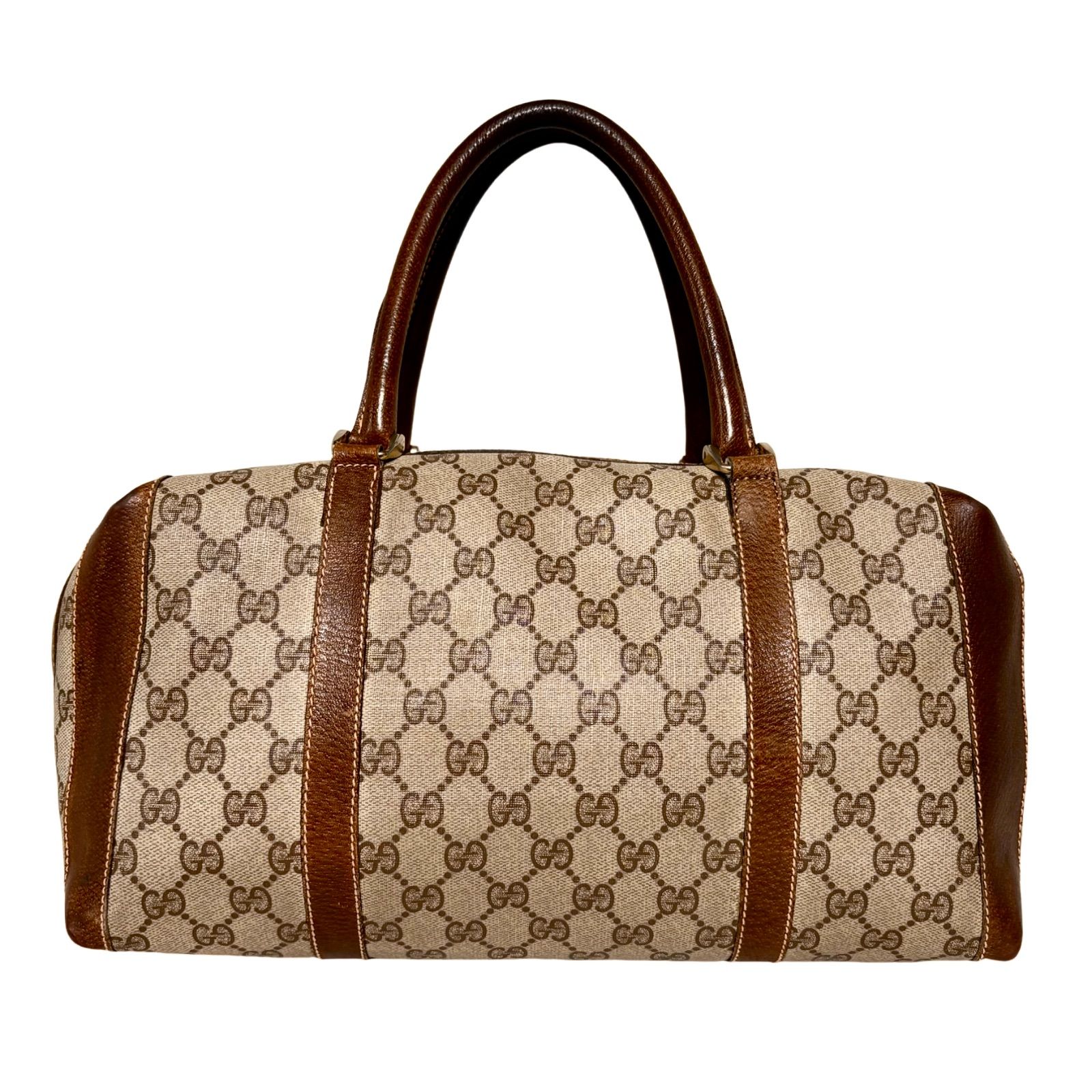 ✨️希少✨️オールドグッチ GGスプリーム インターロッキング ボストンバッグ ✨️希少✨️オールドグッチ GGスプリーム インターロッキング