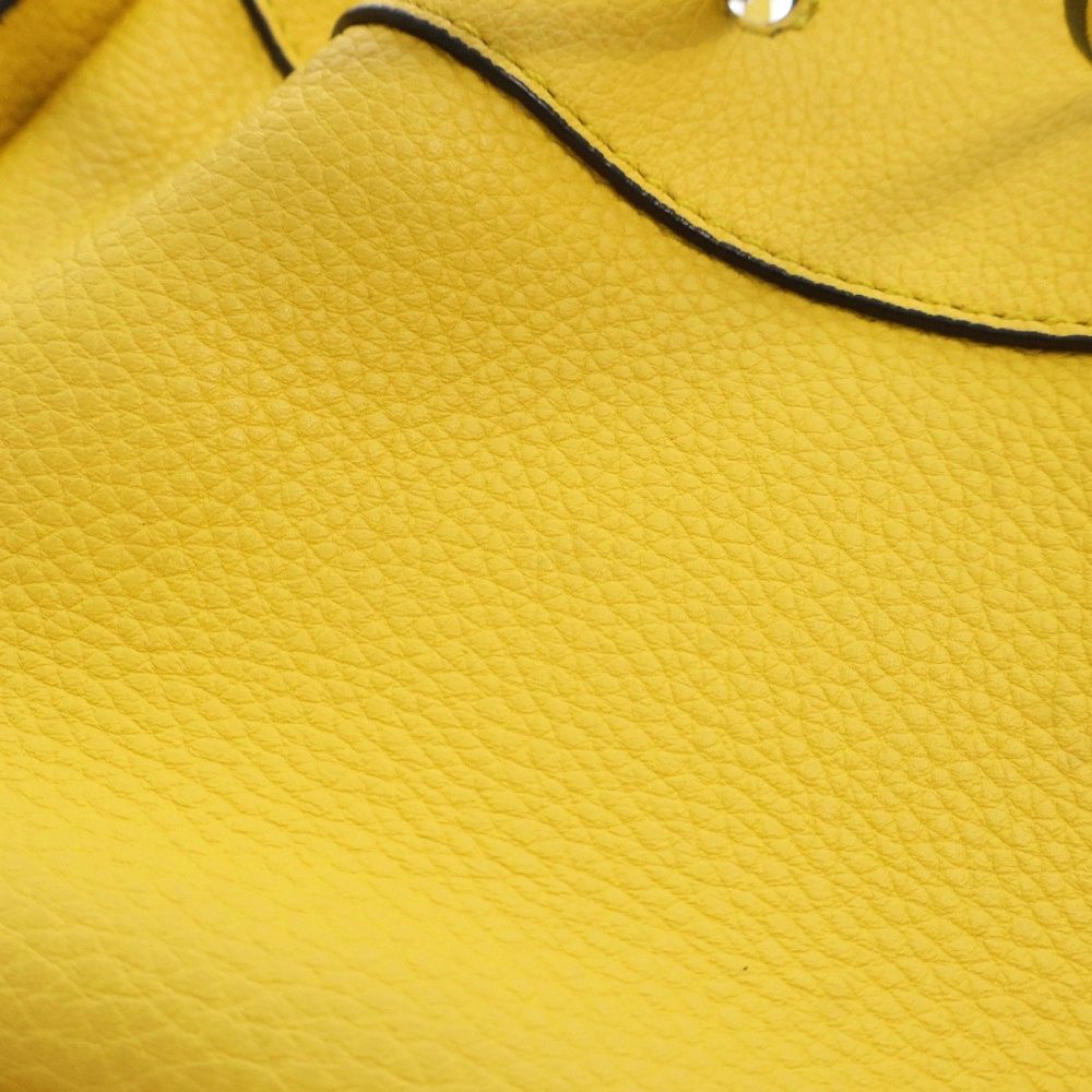 LOEWE (ロエベ) ハンモックミニ ドローストリング イエロー レザー  