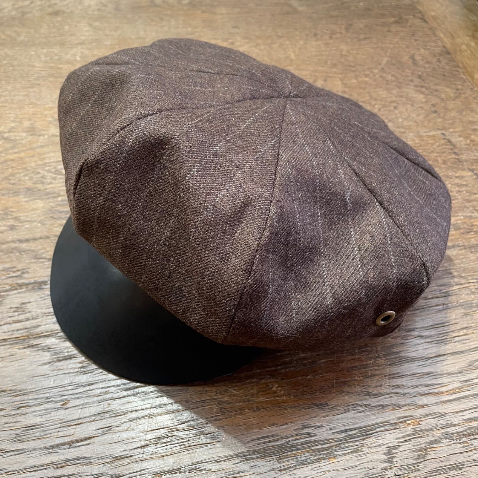original john MOTORCYCLE CAP BROWN