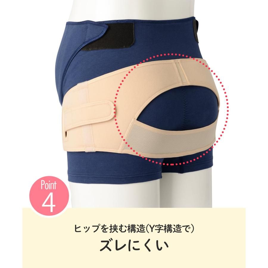 骨盤ベルト　L 3枚 ワコールマタニティ] 骨盤ベルト 【産前産後兼用】 ズレにくい
