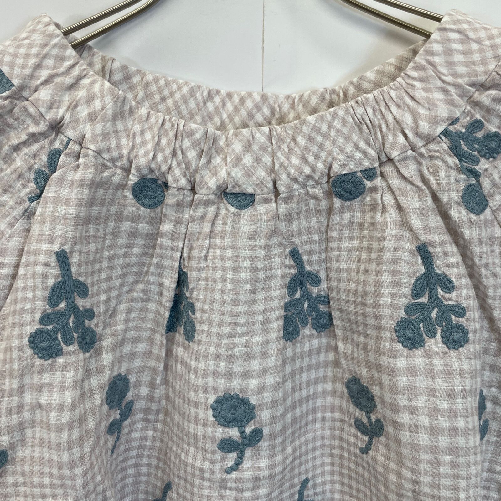 mina perhonen ミナペルホネン チェック ld1056 bonheur シャツ  