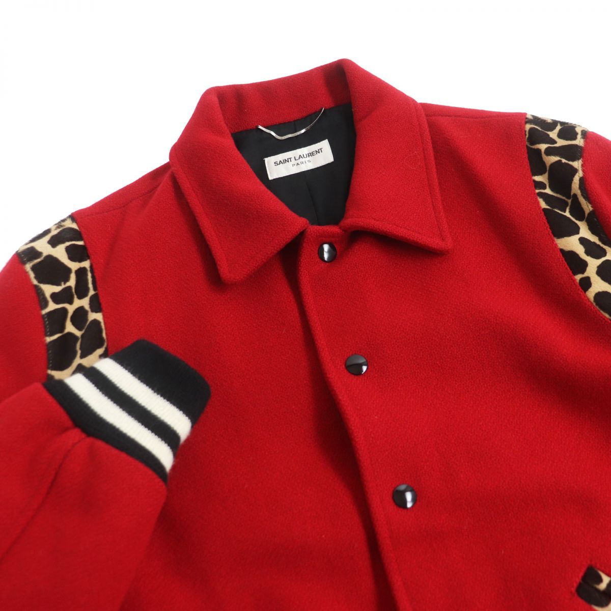 14 サンローラン レオパード スタジャン 44 SAINT LAURENT（スタジャン）のフリマアイテム一覧