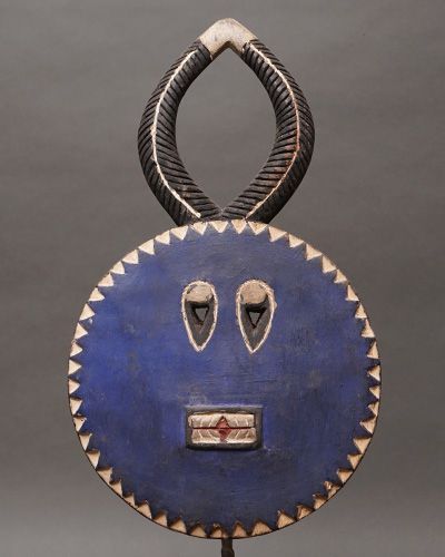 人気 アフリカ コートジボワール バウレ族 プレプレ マスク 仮面 彫刻