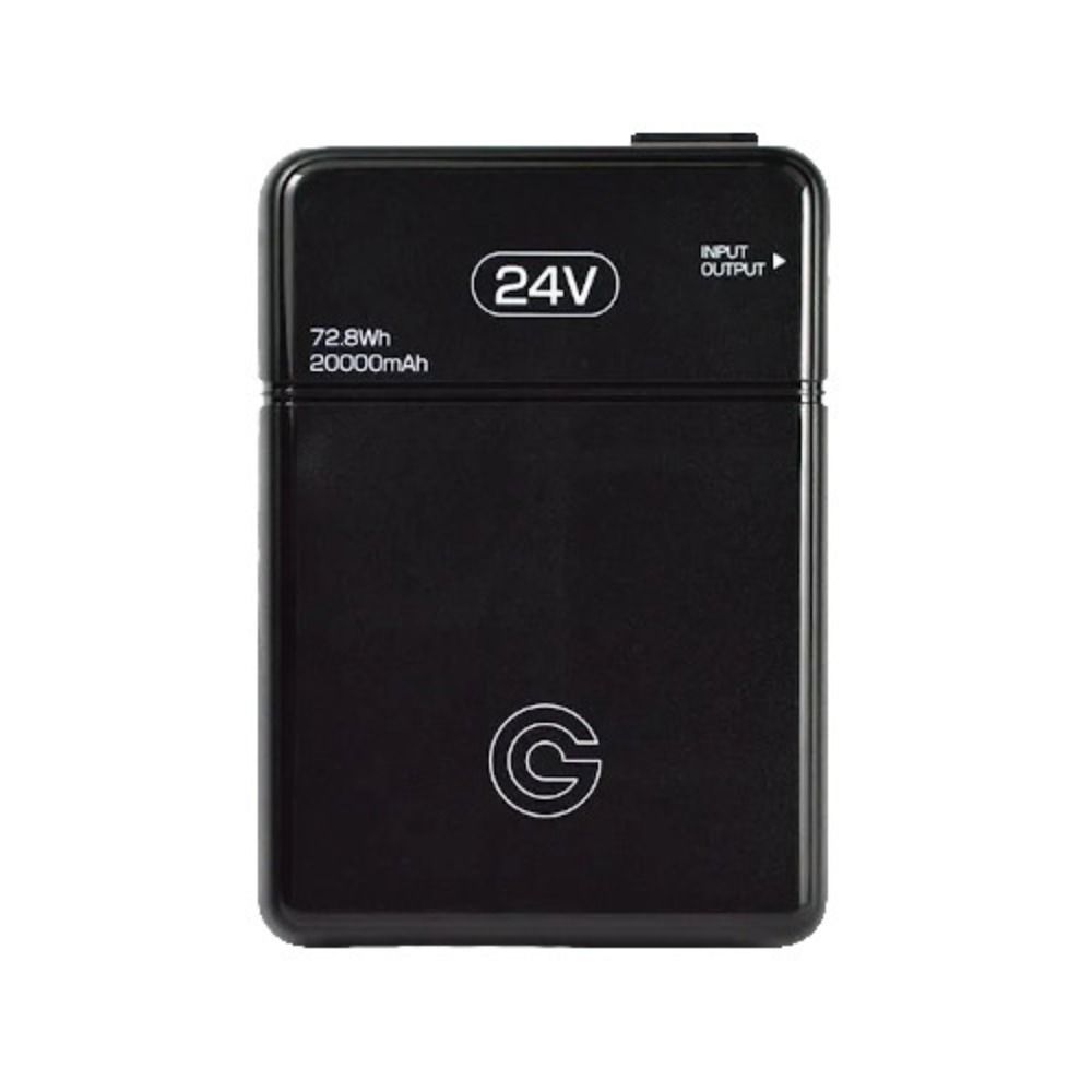 長信ジャパン GB-POWER 24V 20 000mAh ファン付きウェア用Li-ionバッテリ GB424-B01 ブラック