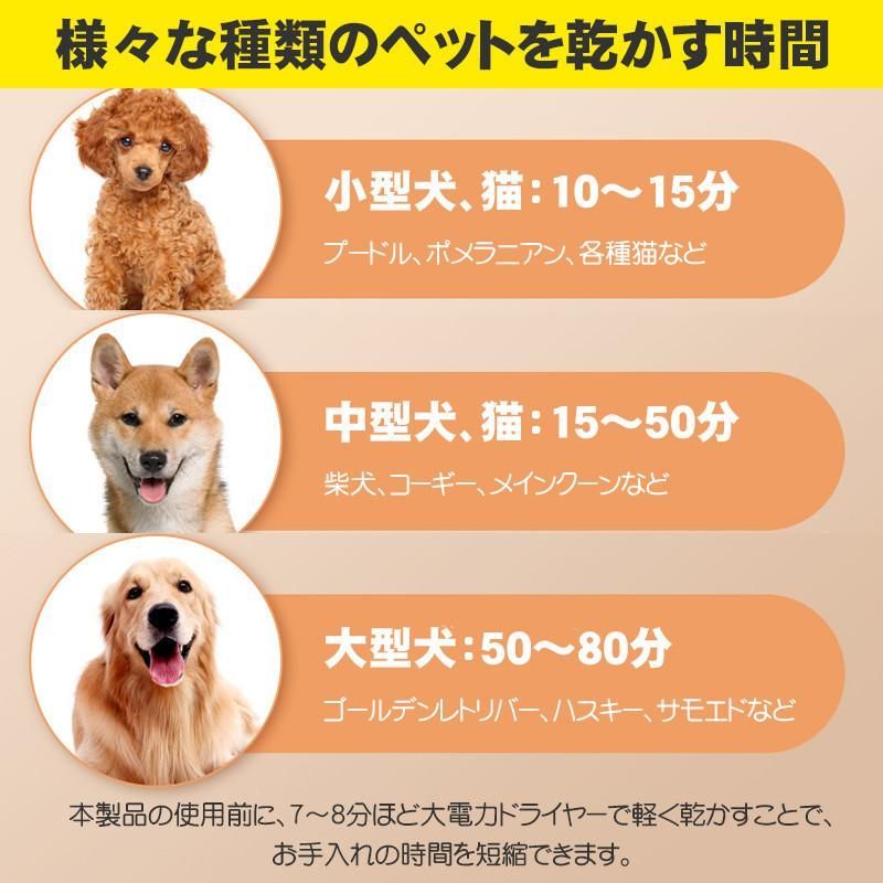 業務用 速乾 PSE適合品 犬 ドライヤー 強風 ペットドライヤー 100Vペット用の超強風ドライヤー