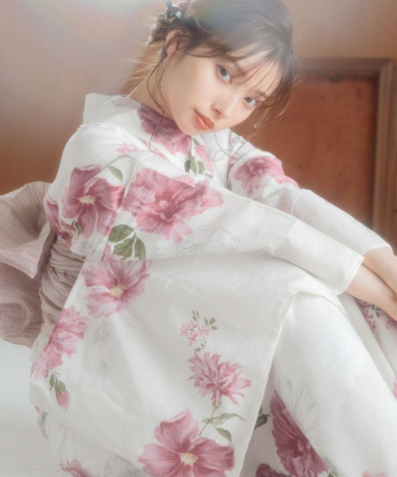 朱風の花重ね】Dita ディータ 浴衣 5点セット レディース 2025