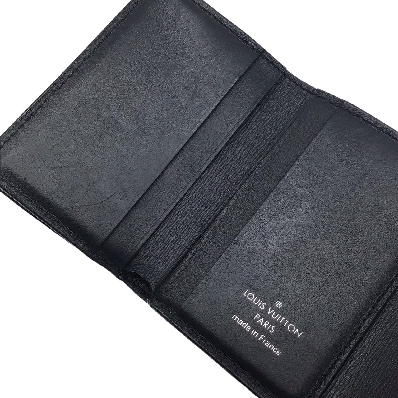 ルイヴィトン】ポルトフォイユイリス マヒナ XS ブラック