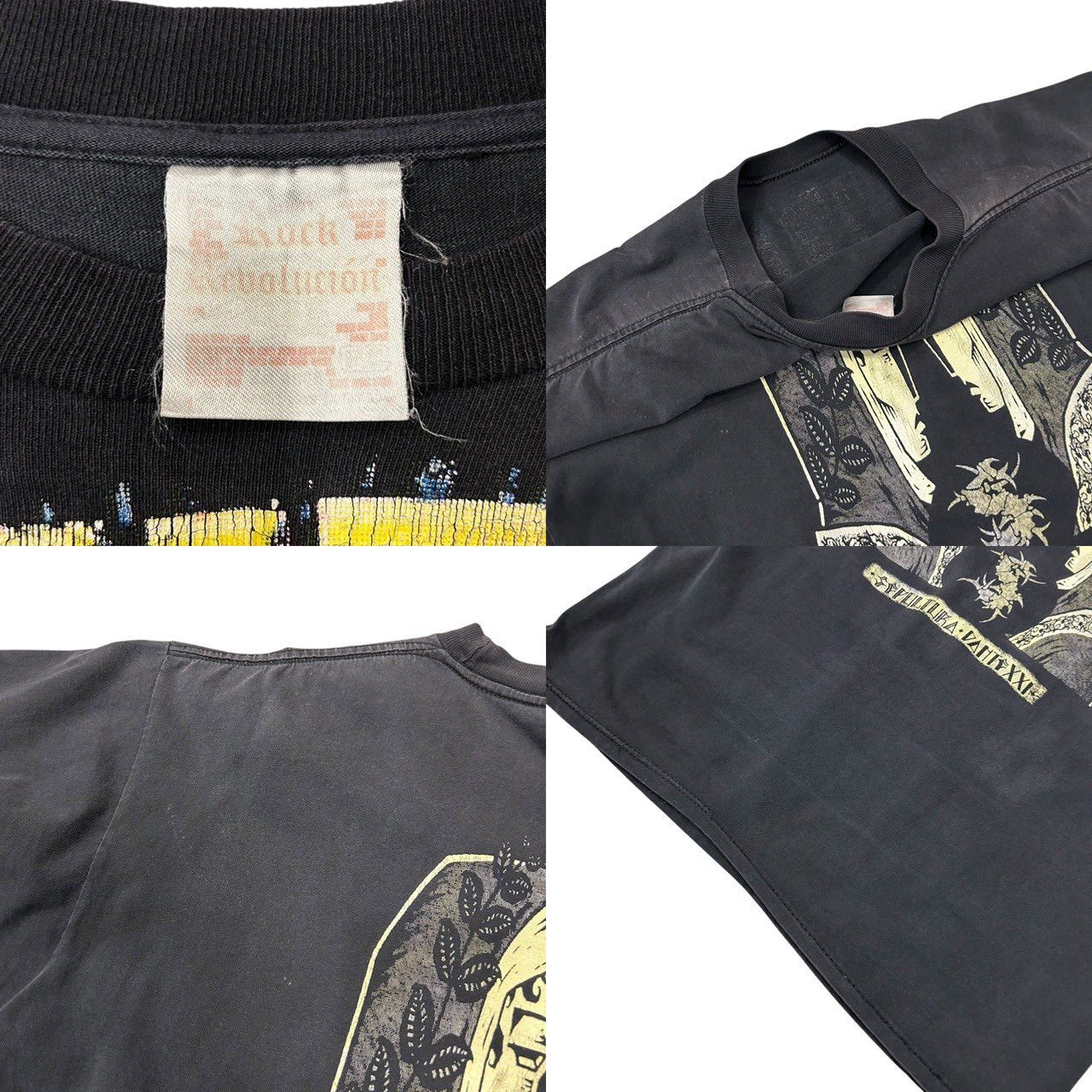 90s ビンテージ SEPULTURA 両面プリント バンド Tシャツ ブート L位 
