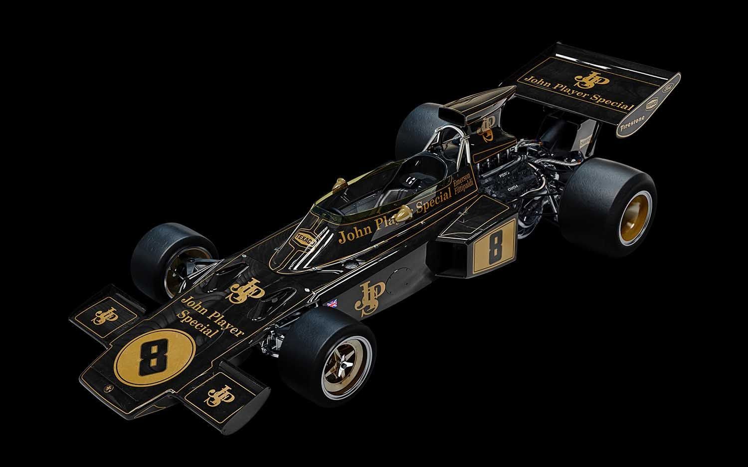 Lotus 72D - 1972 British GP - Emerson Fittipaldi /Pocherポケール 1