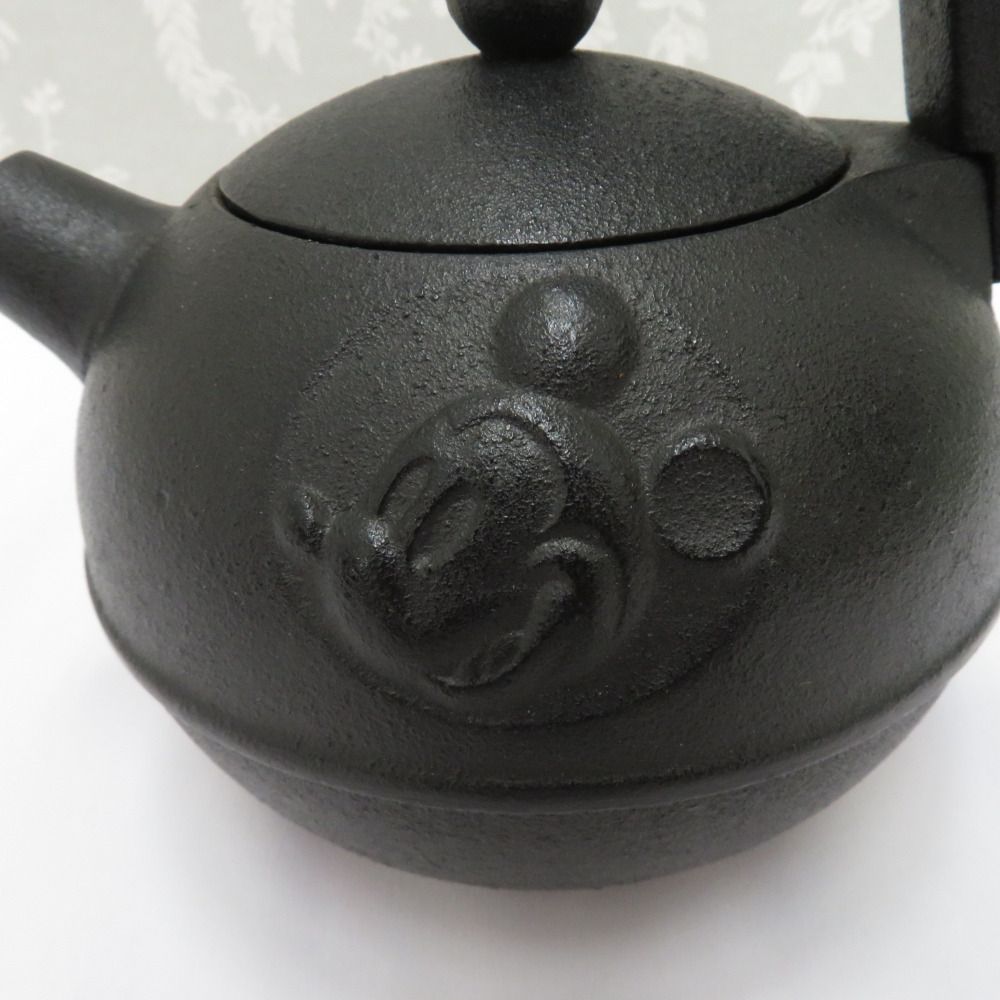 新品未使用】南部鉄器 急須 茶器 レトロ ディズニーミッキー