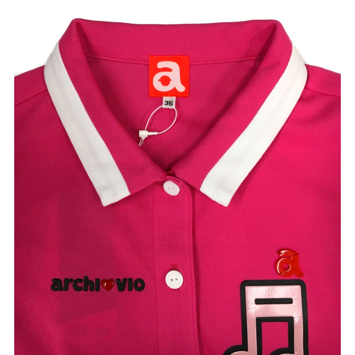 archivio - coco 未使用品 アルチビオ archivio レディース ノースリーブ 36(S) ピンク ポロシャツ ピンク 36(S) archivio - coco 中古 アルチビオ archivio レディース