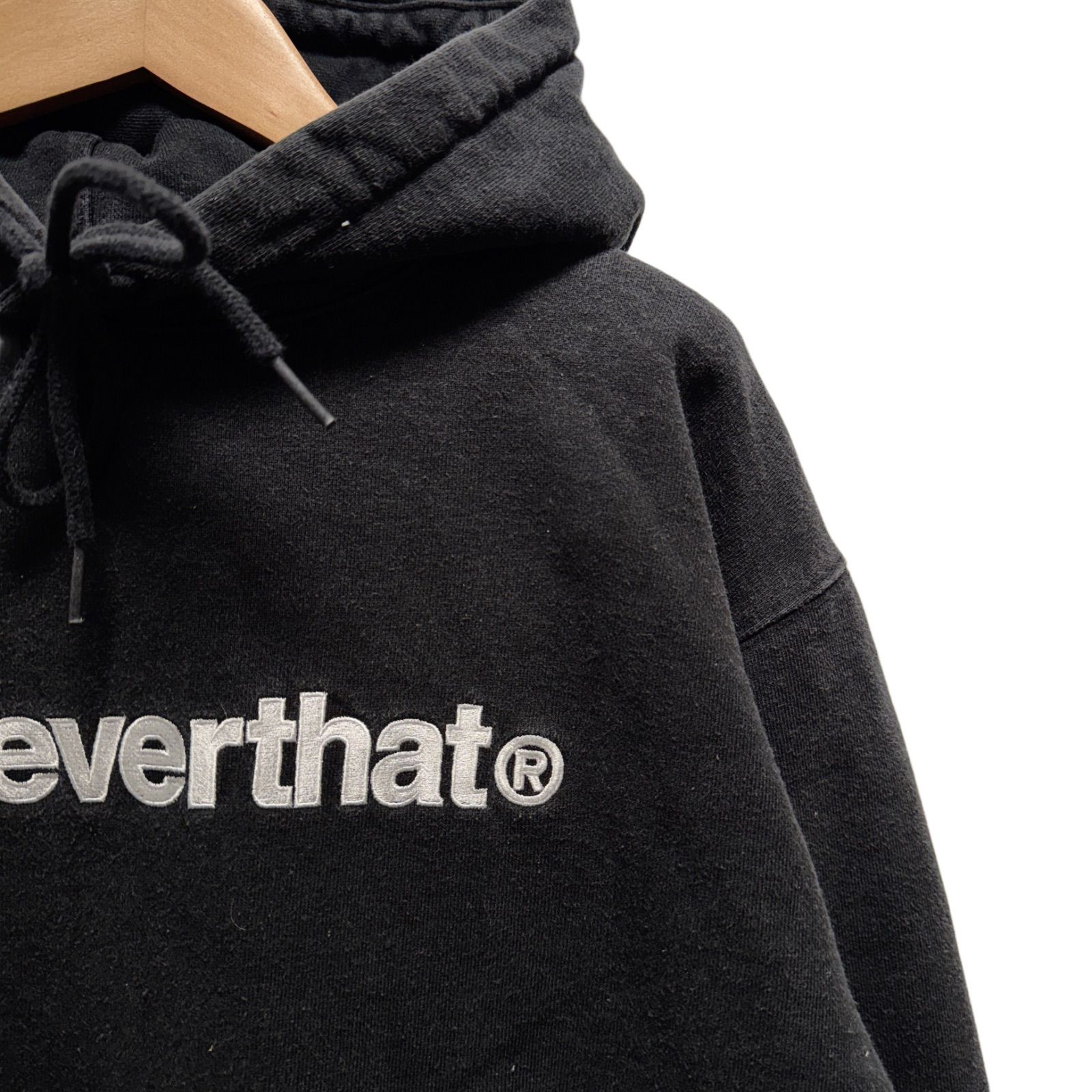 美品 Thisisneverthat パーカー XLサイズ ボックスシルエット ネバザ
