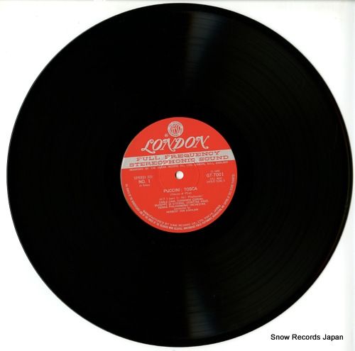 レコード】ヘルベルト・フォン・カラヤン プッチーニ：歌劇