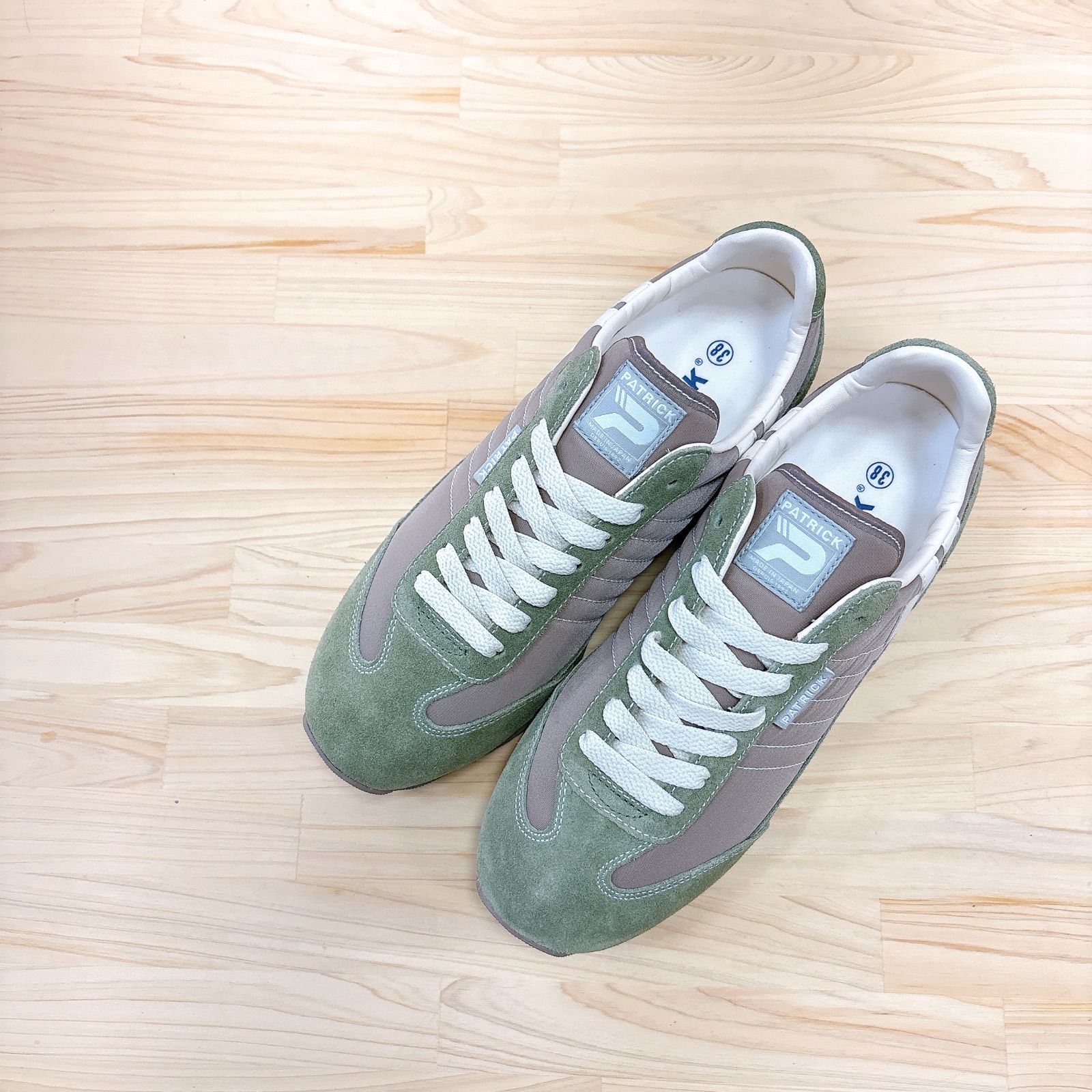 PATRICK パトリック マラソン スニーカー OLIVE 942468