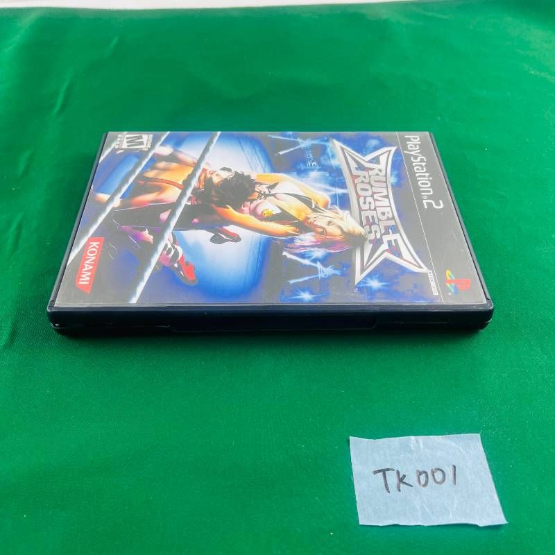 ◇TK001【北米版】 PS2 ソフト ランブルローズ RUMBLE ROSES RR 海外版