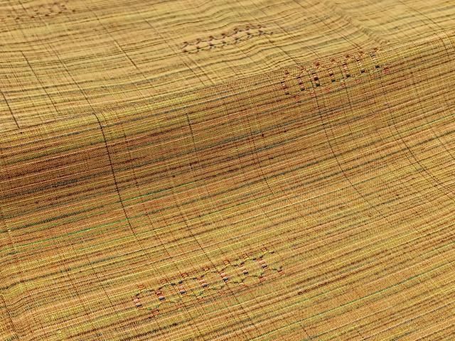 平和屋着物▽上質な紬　単衣　横段文　正絹　逸品　AABB8018jh 平和屋着物▽上質な紬 単衣 横段文 正絹 逸品 AABB8018jh - メルカリ