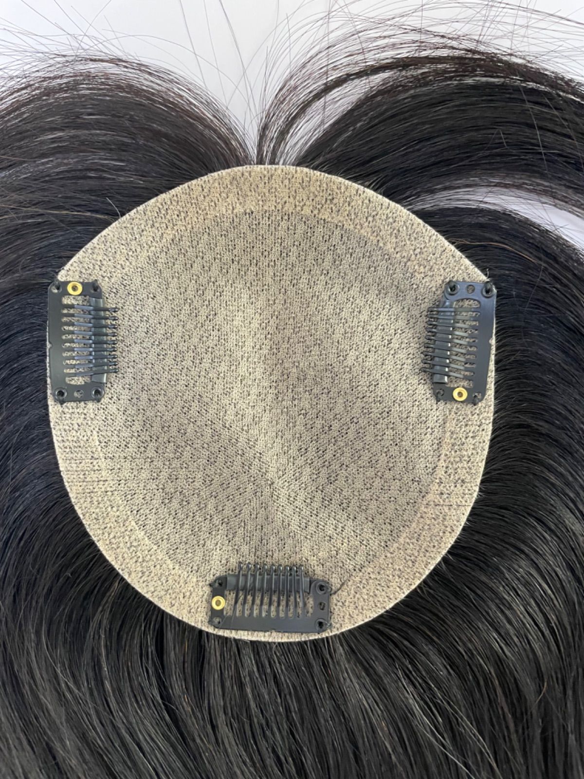 部分ウィッグヘアピース頭頂部ウィッグ前髪ウィッグ総手植え引き抜き製法つむじ隠しボリュームアップI型つむじ