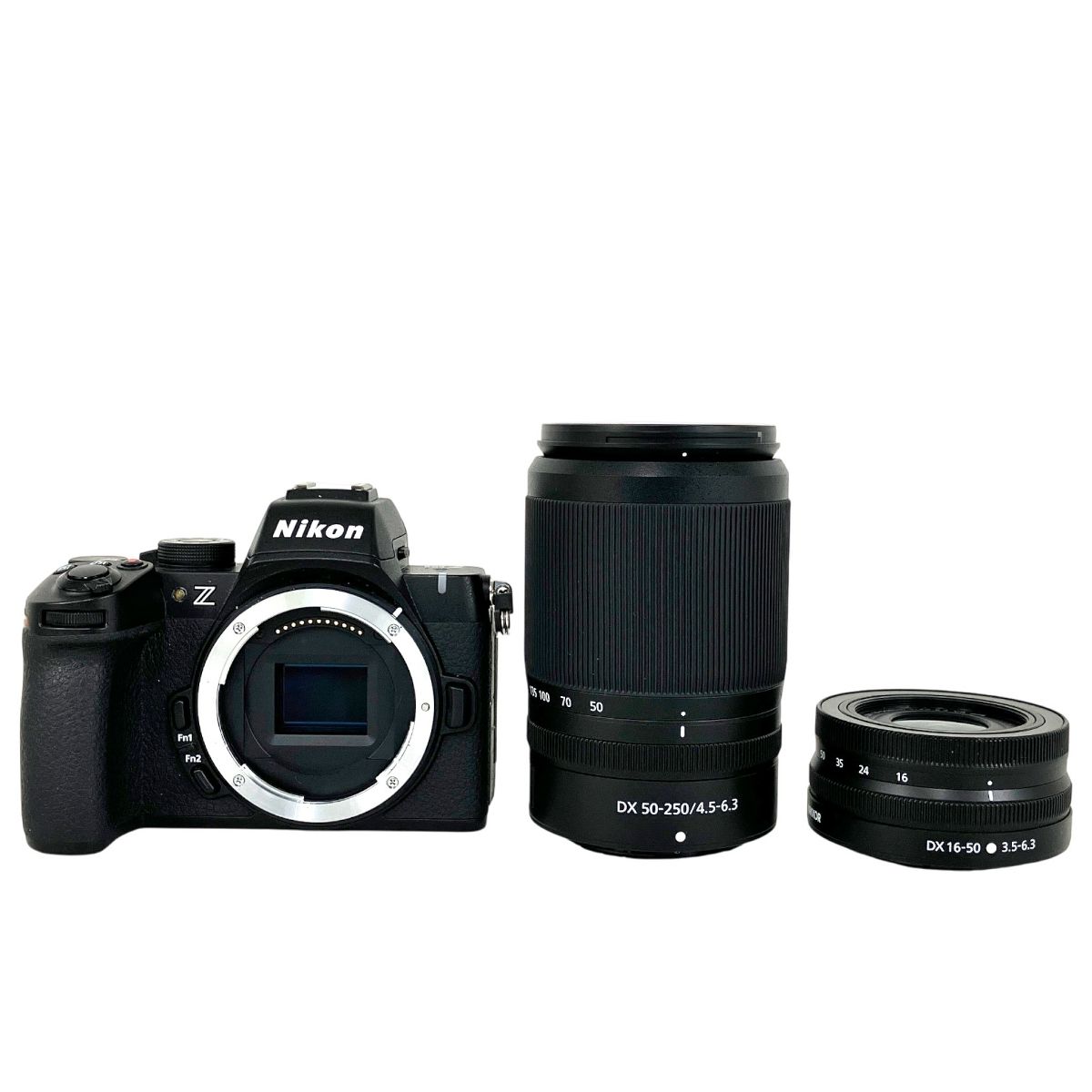 Nikon ニコン Z50II NIKKOR Z DX 50-250mm f|3.5-6.3 16-50mm f|4.5-6.3 VR ダブルズームキット ミラーレス デジタルカメラ 訳有Y10527977