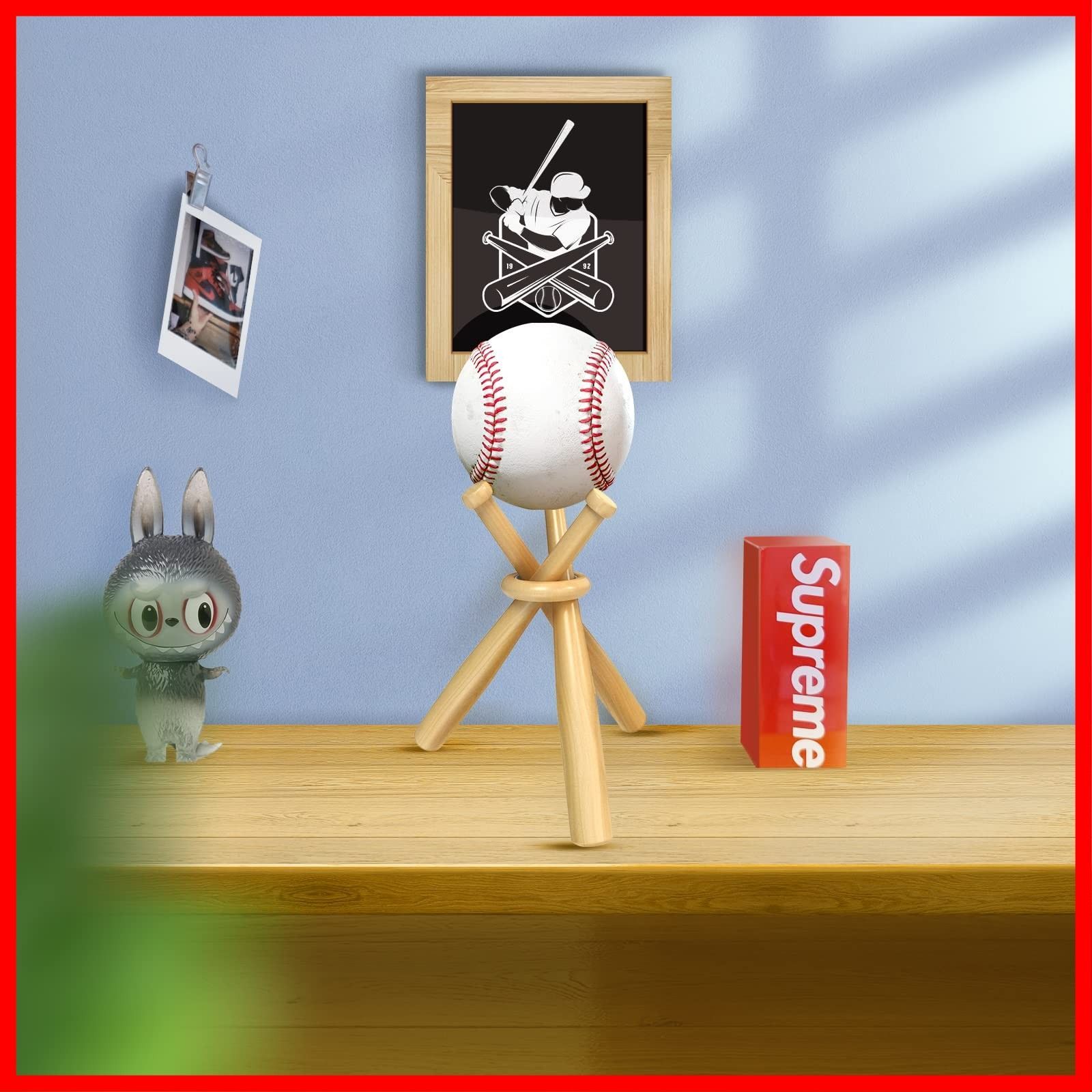 人気商品】ディスプレイスタンド ベースボールホルダー コレクション 