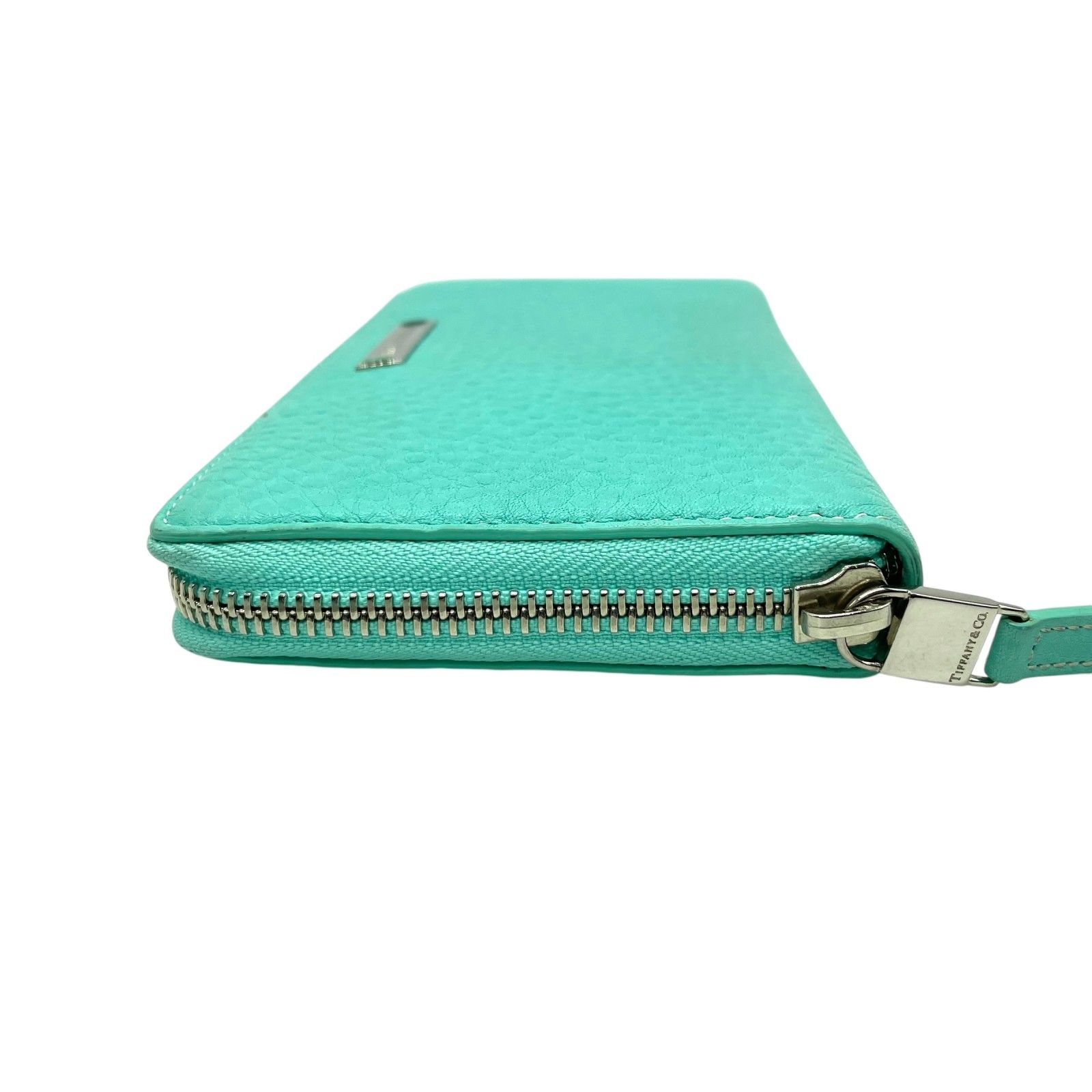 【極美品】ティファニー&コー　ロゴプレート　長財布 極美品 Tiffany & Co. ティファニー 長財布 ラウンドファスナー