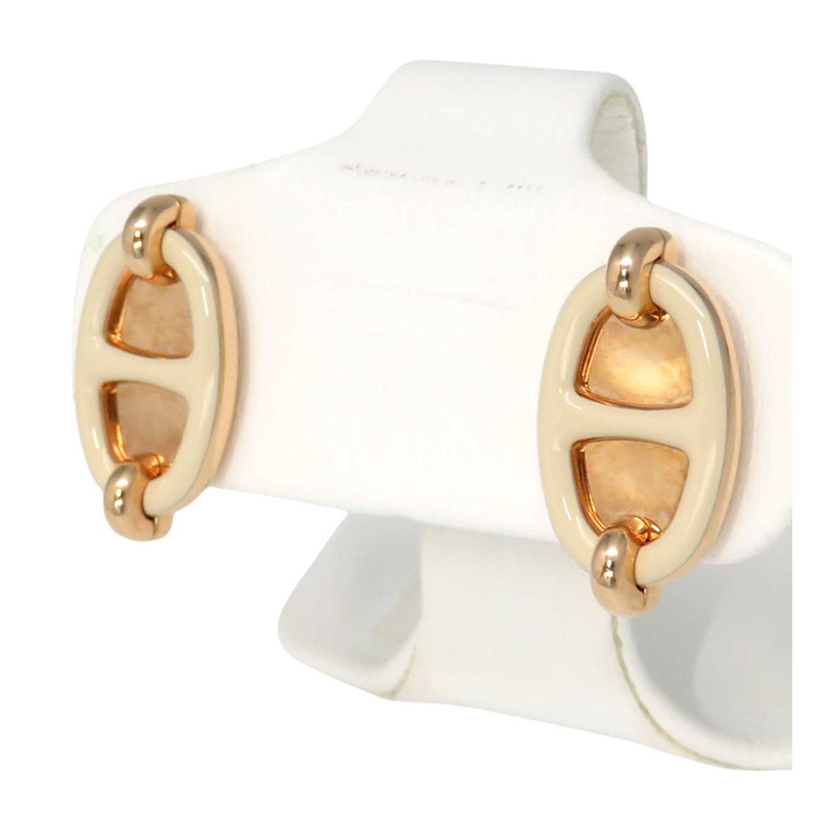 新品 エルメスミニ マイヨンピアスクレーム