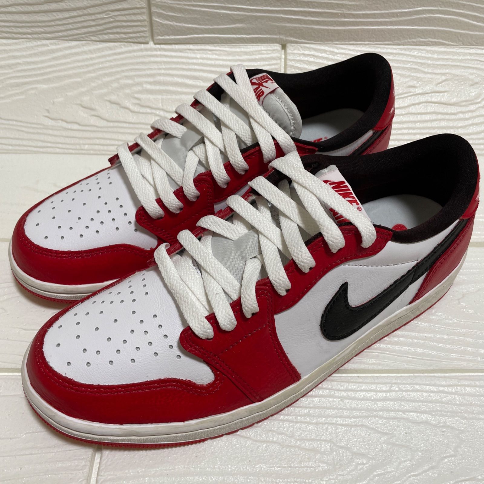 新品 シカゴAIR JORDAN 1 LOW OG Chicago custom※こちらはカスタム 