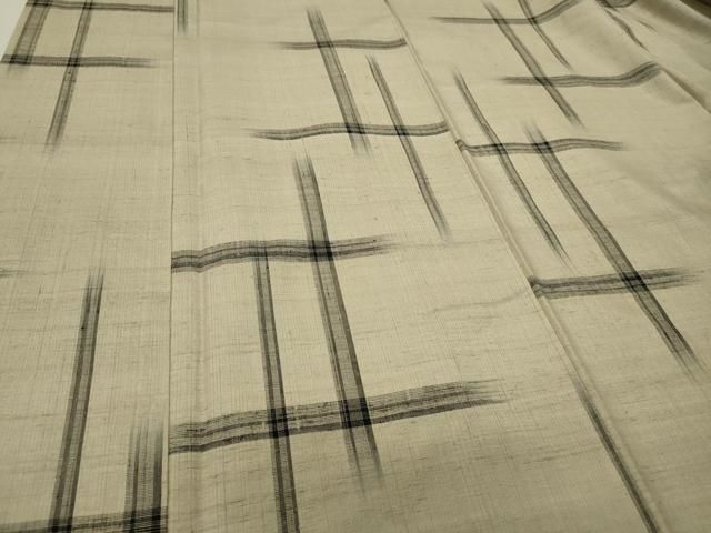 平和屋着物□上質な紬 格子柄 正絹 逸品 CAAP0484in - メルカリ 