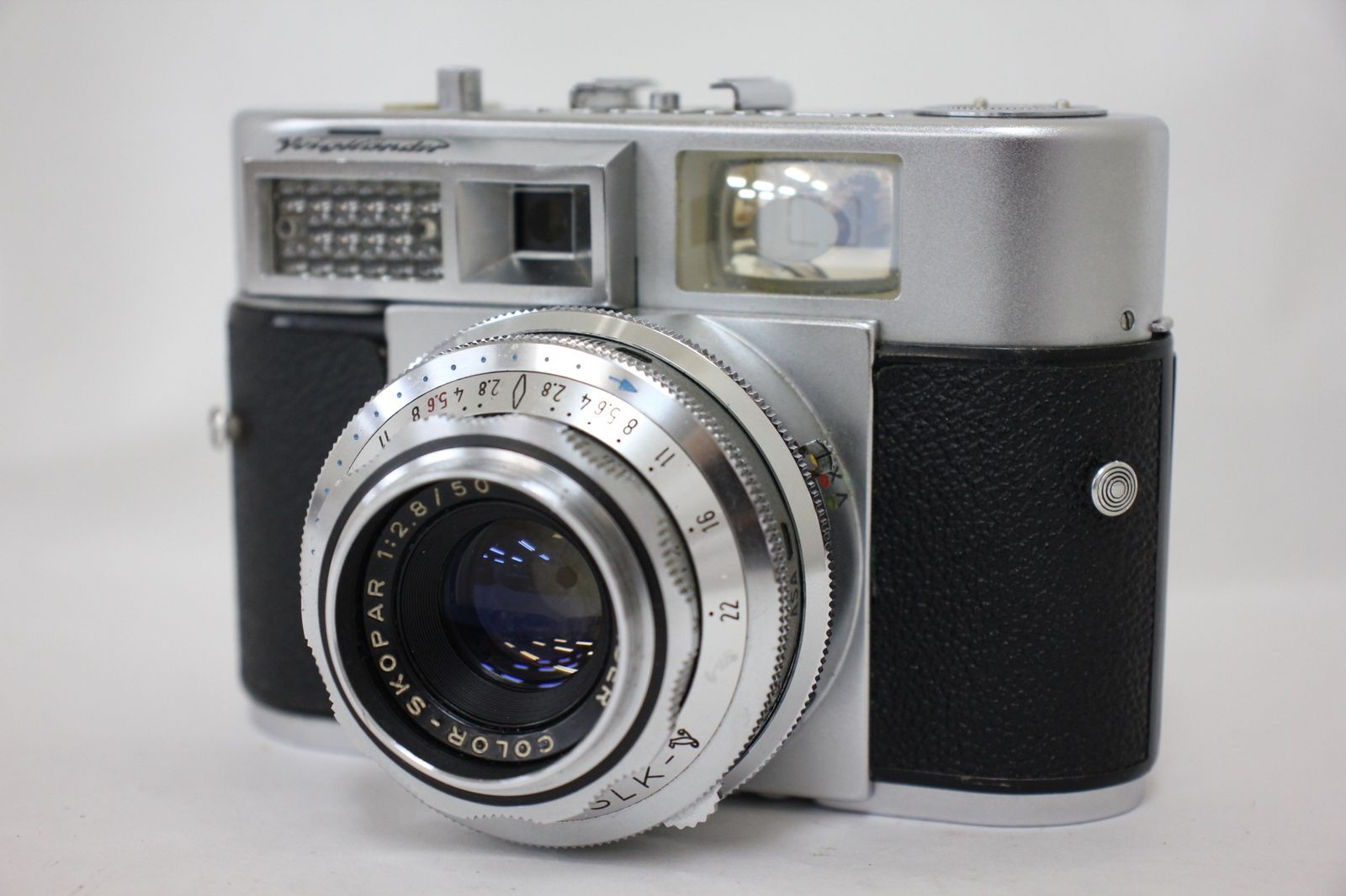 返品保証 フォクトレンダー Voigtlander VITOMATIC II COLOR-SKOPAR 50mm F2.8 レンジファインダー カメラ e2824