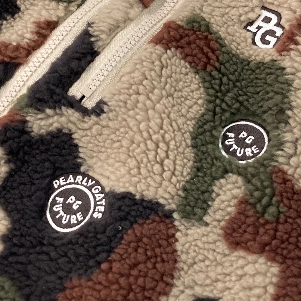 サイズ 0 PEARLY GATES パーリーゲイツ 055-2158004 ボアベスト カモフラ カーキ系 240101499860 ゴルフウェア レディース ストスト USTAUSTRALIA_COM_AU